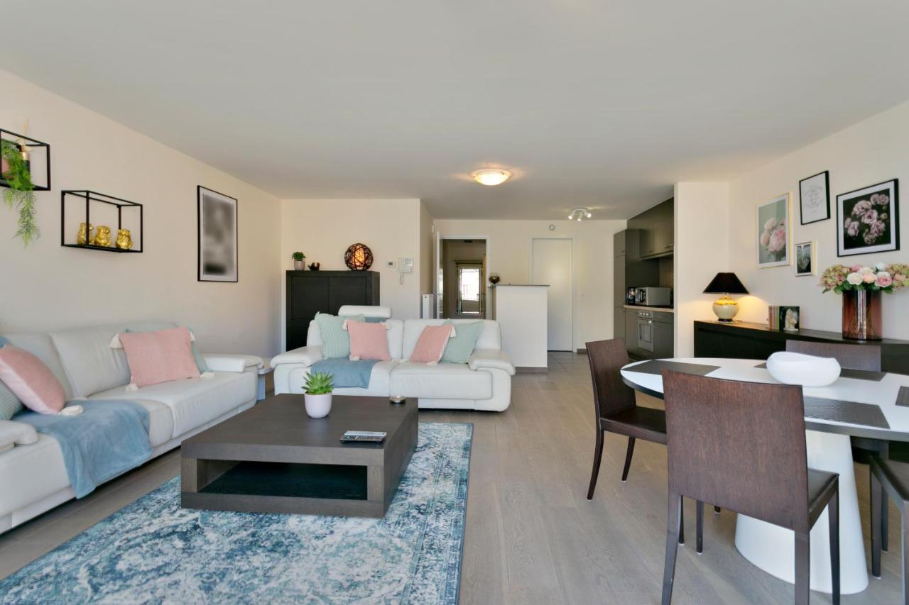 Lichtrijk Appartement Oostende Bagian luar foto